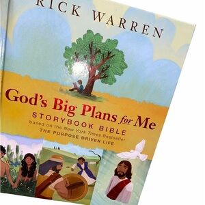 God‘s big plans for me story book Bible for kids by Rick Warren